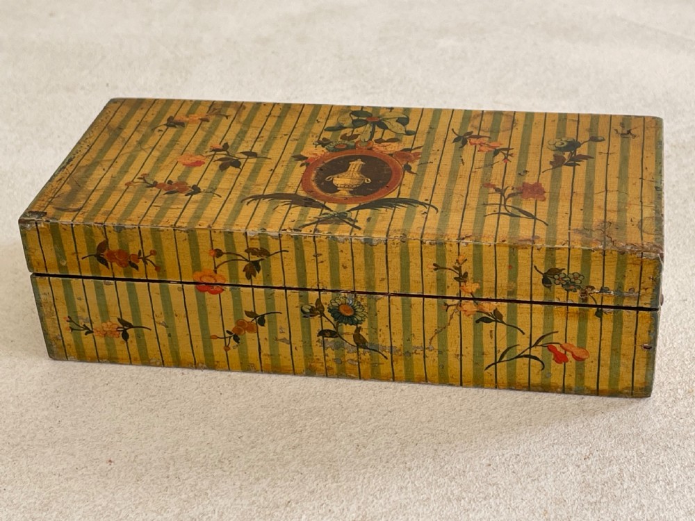 An Antique Georgian Netting?lace Box View IV