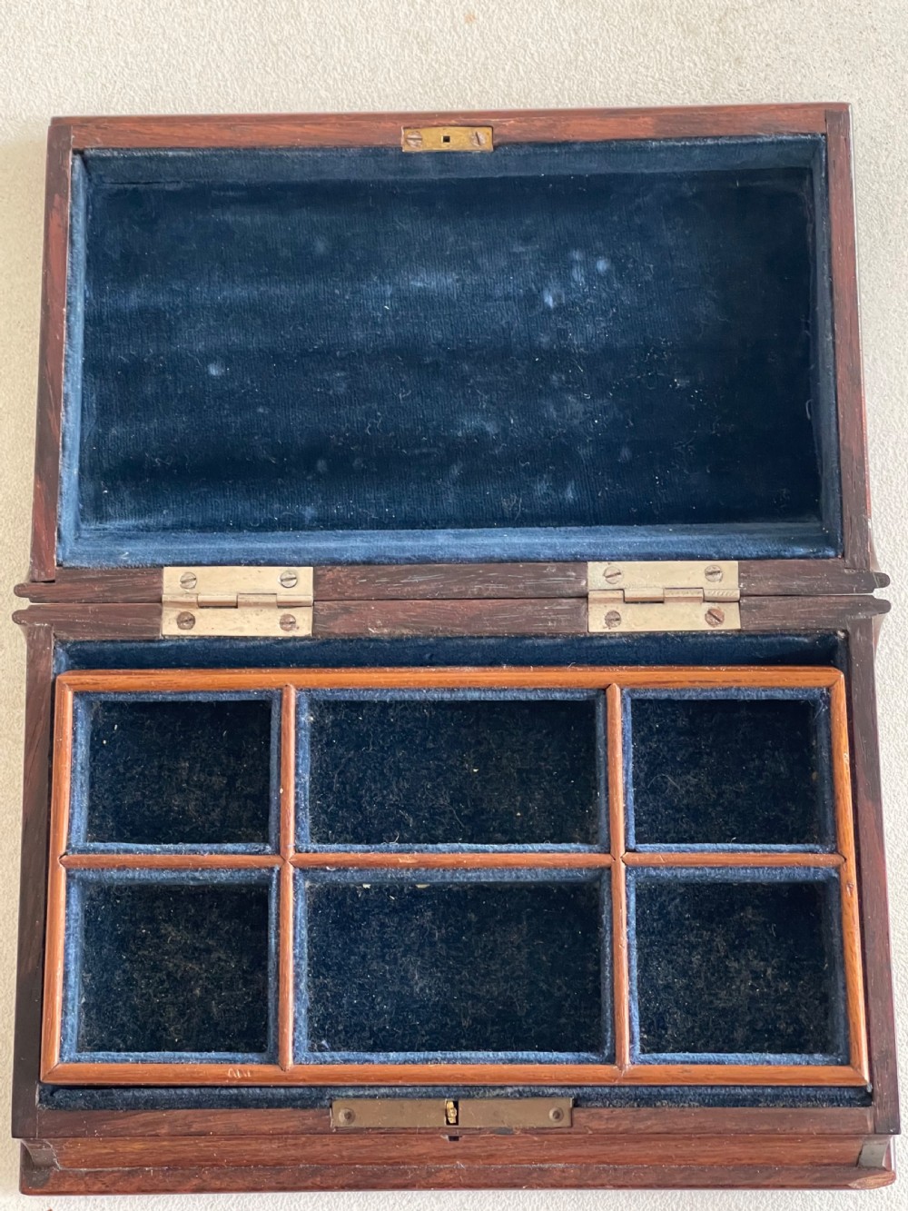 An Antique Book Shaped Jewellery Box View II