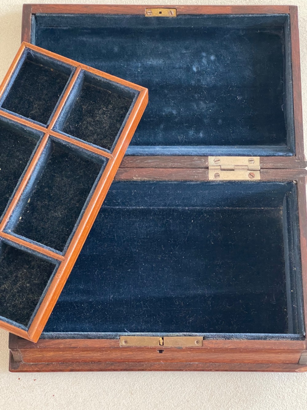 An Antique Book Shaped Jewellery Box View IV