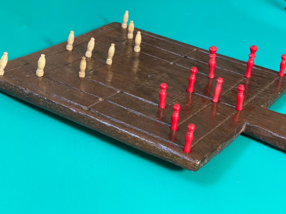 An Antique Nine Mans Morris Game View III