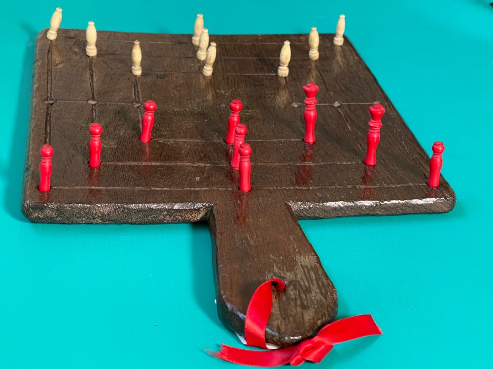 An Antique Nine Mans Morris Game View IV
