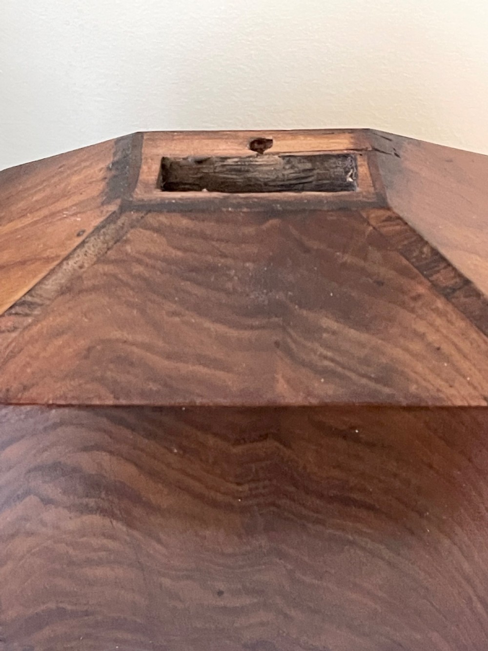 An Antique House Shaped Money Box View II