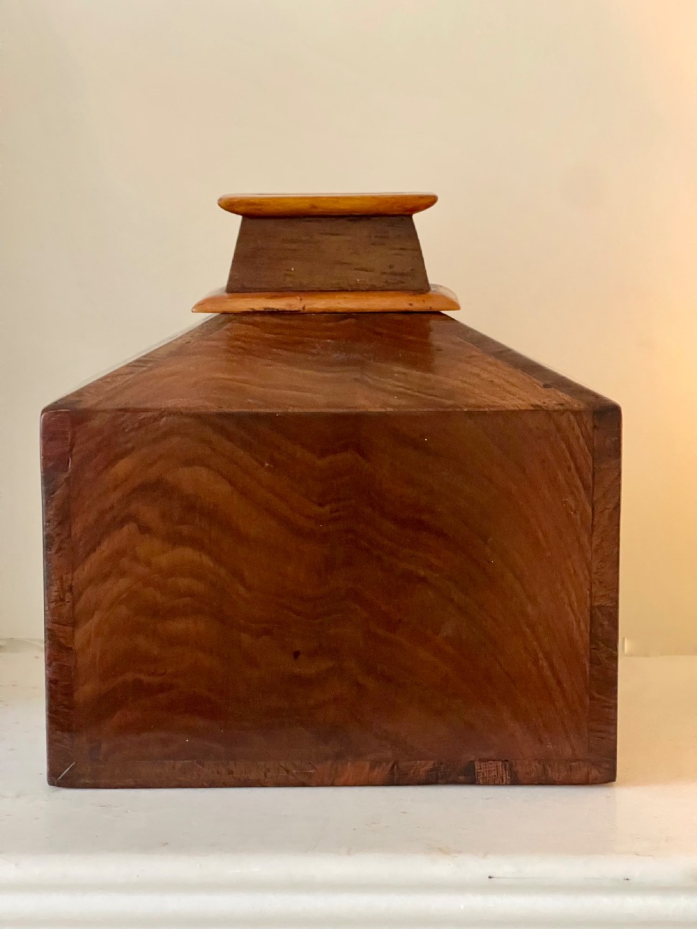An Antique House Shaped Money Box View V