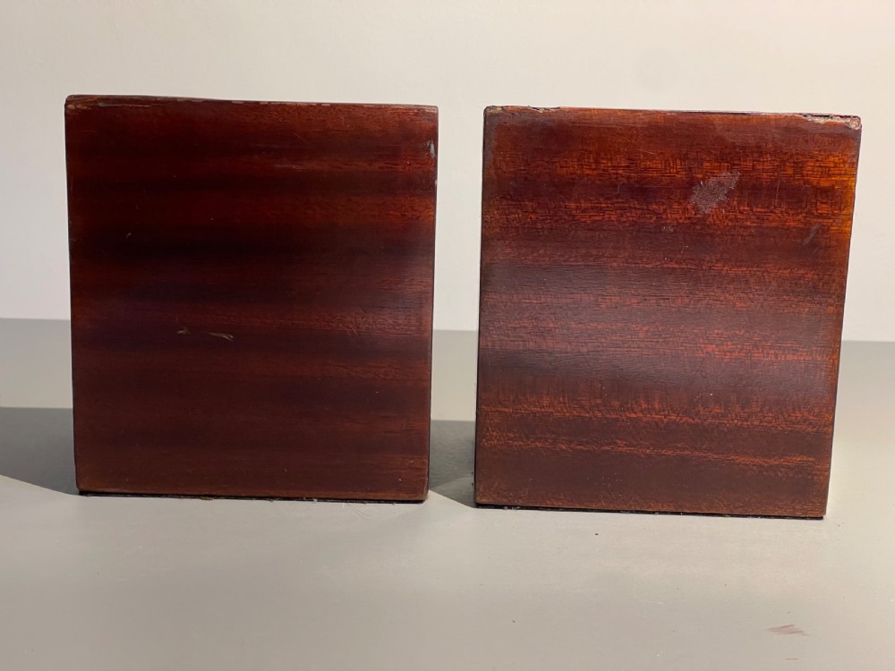 A Pair of Edwardian Book Ends - lead weighted View III
