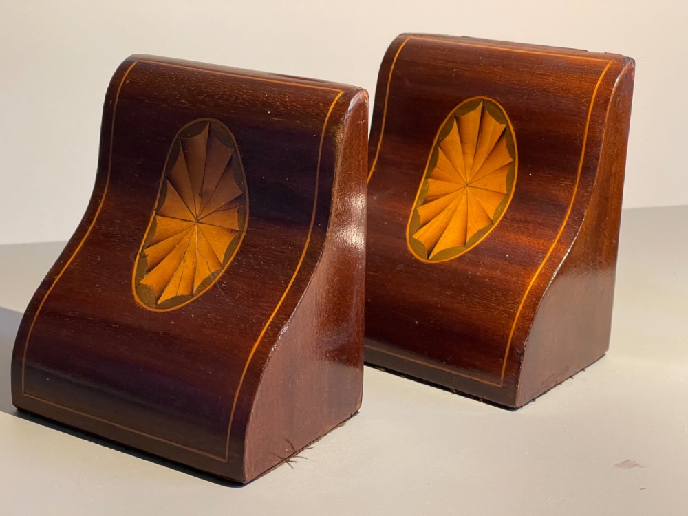 A Pair of Edwardian Book Ends - lead weighted View IV