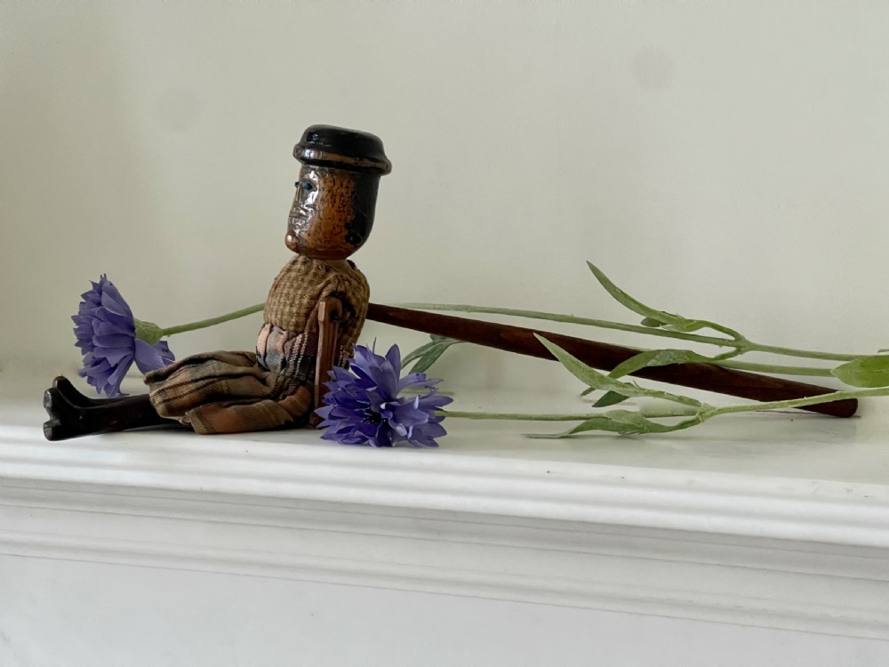 An Antique Wooden Jigger Doll View II