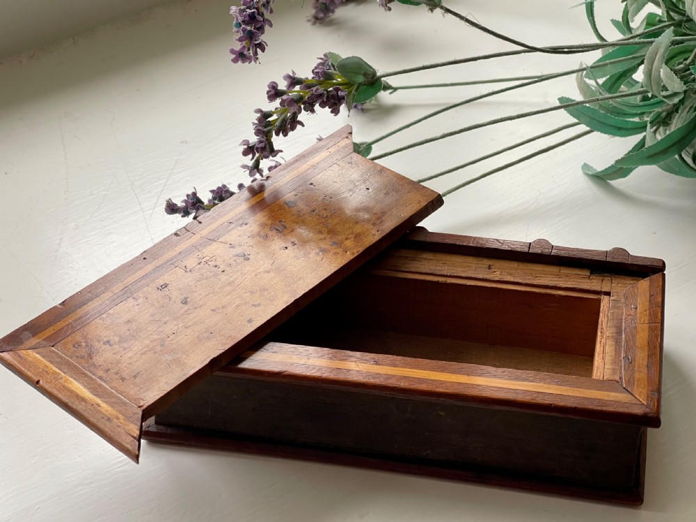 An Antique Treen Book Box or Book Safe - good size View II