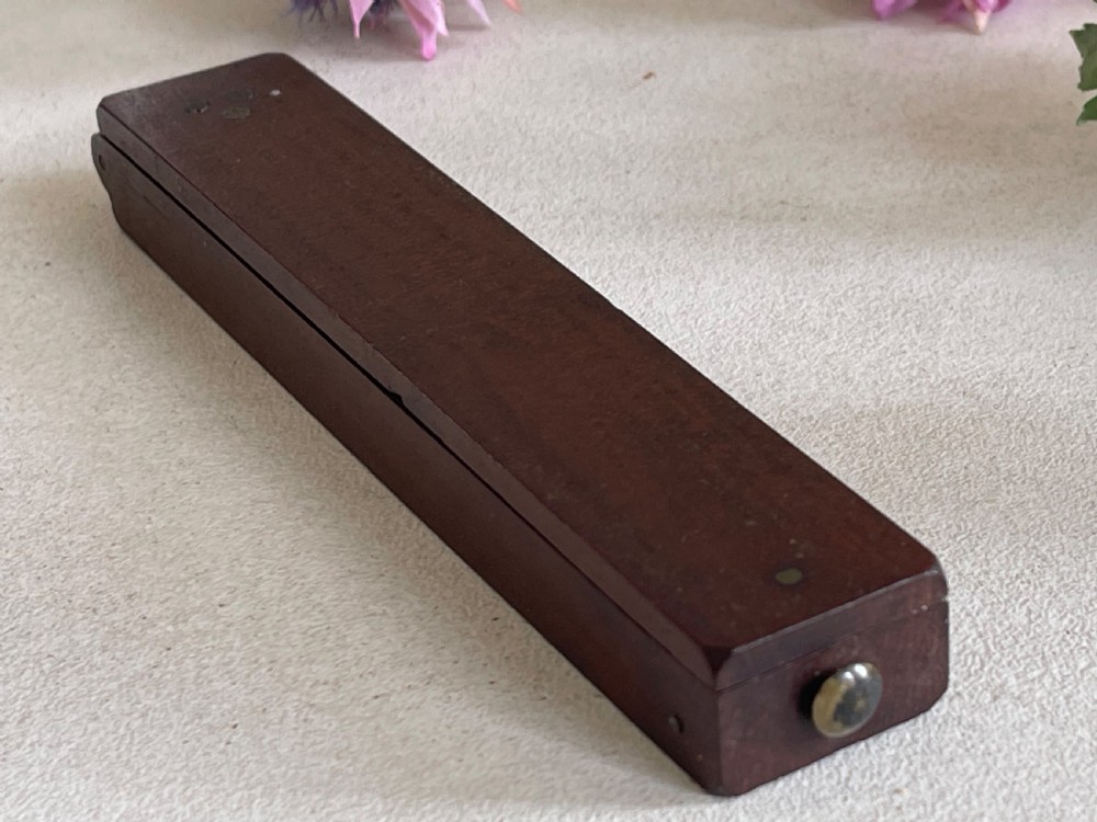 An Antique Coin Scales - with the unusual feature of weights View IV