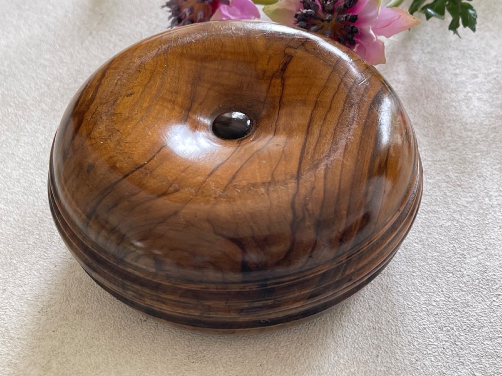 Antique Treen Brighton Bun Candlesticks View V