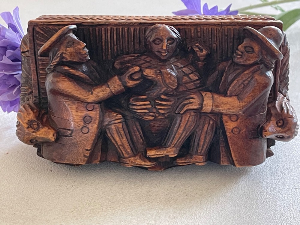 An Antique Scottish Blind Mans Snuff Box View V