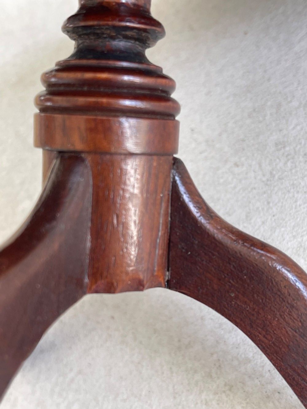 A Mini Antique Tripod Table View III