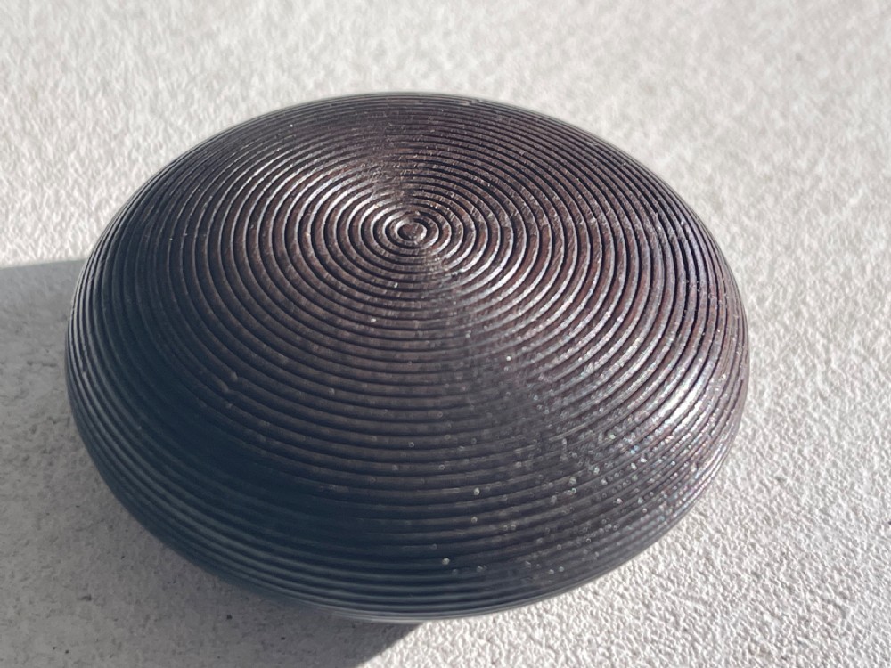 Antique Snuff Box - with keepsake lock of hair View III
