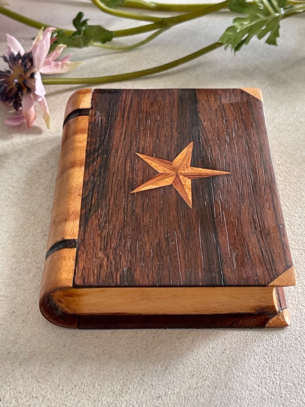 An Antique  Book Shaped Card Case View III