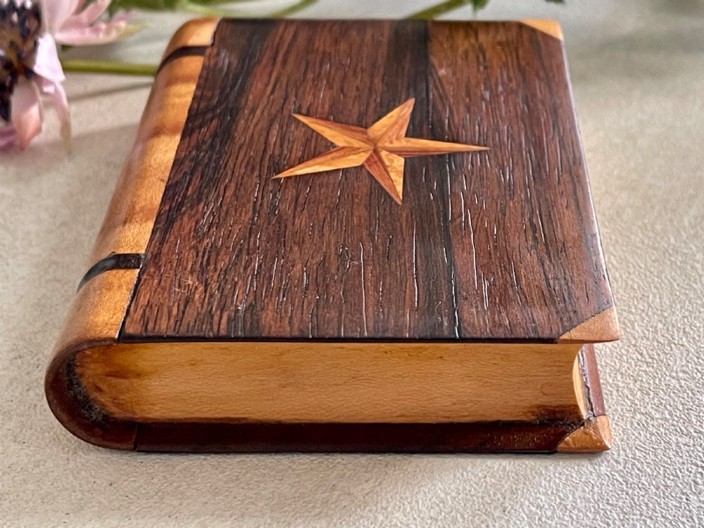 An Antique  Book Shaped Card Case View IV