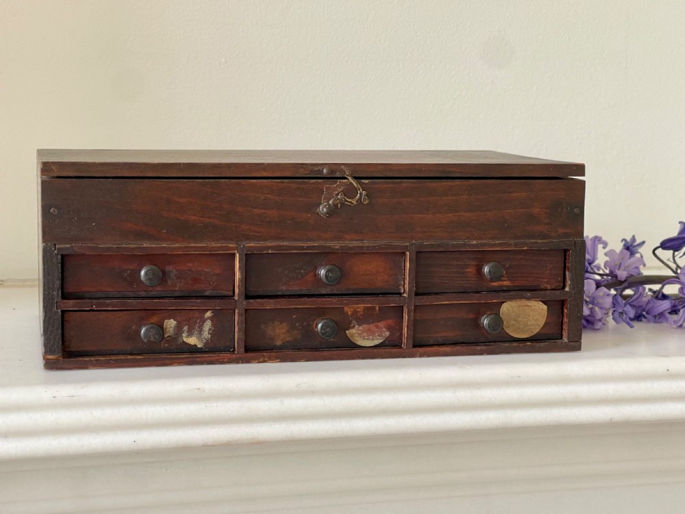 Antique Watchmakers Drawers