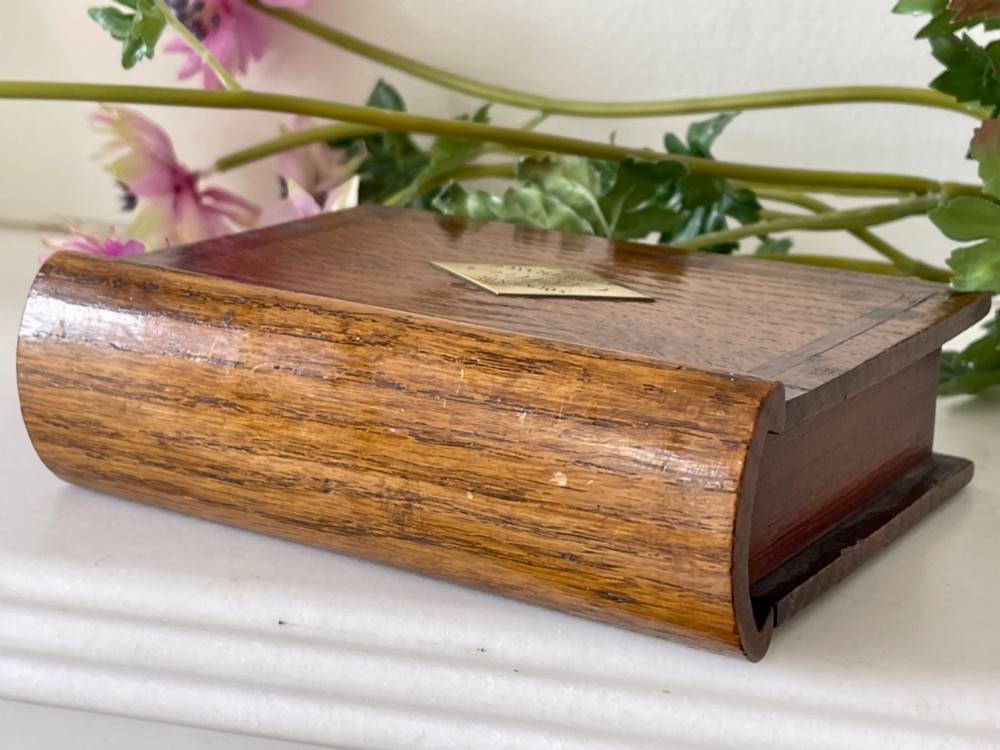 An Antique Box - in the shape of a book View II