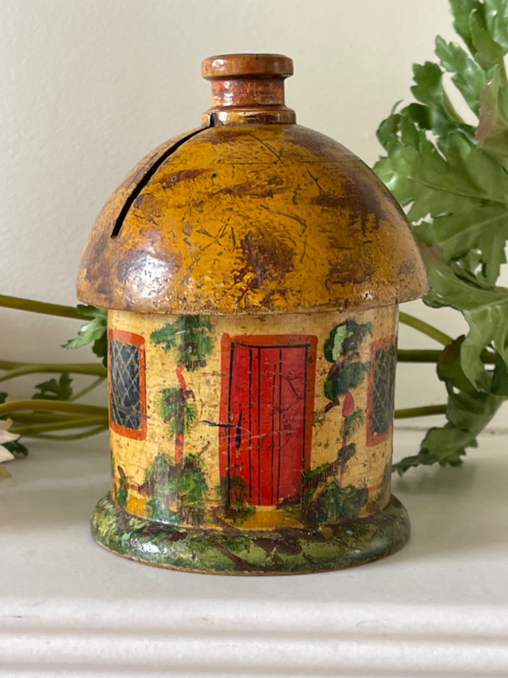 An Antique Cottage Money Box View II