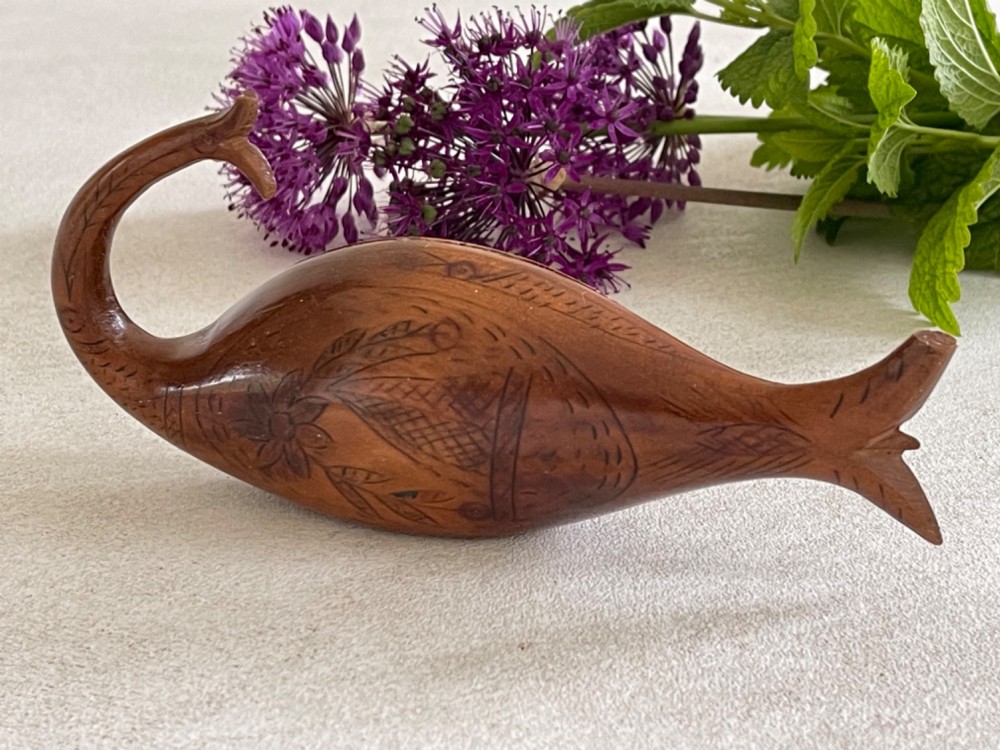An Antique Fish Shaped Snuff Box View III