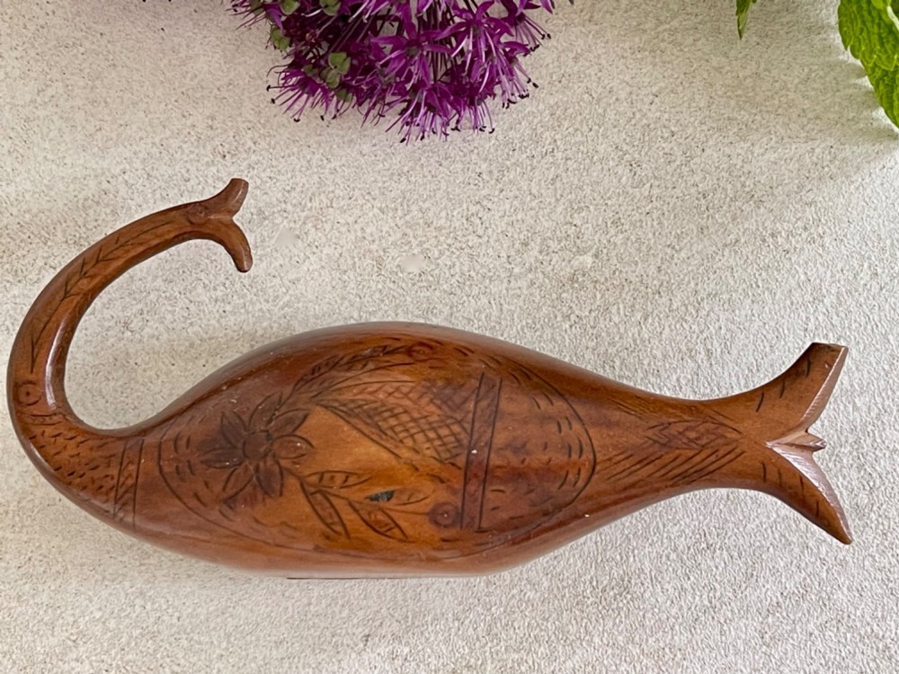An Antique Fish Shaped Snuff Box View IV
