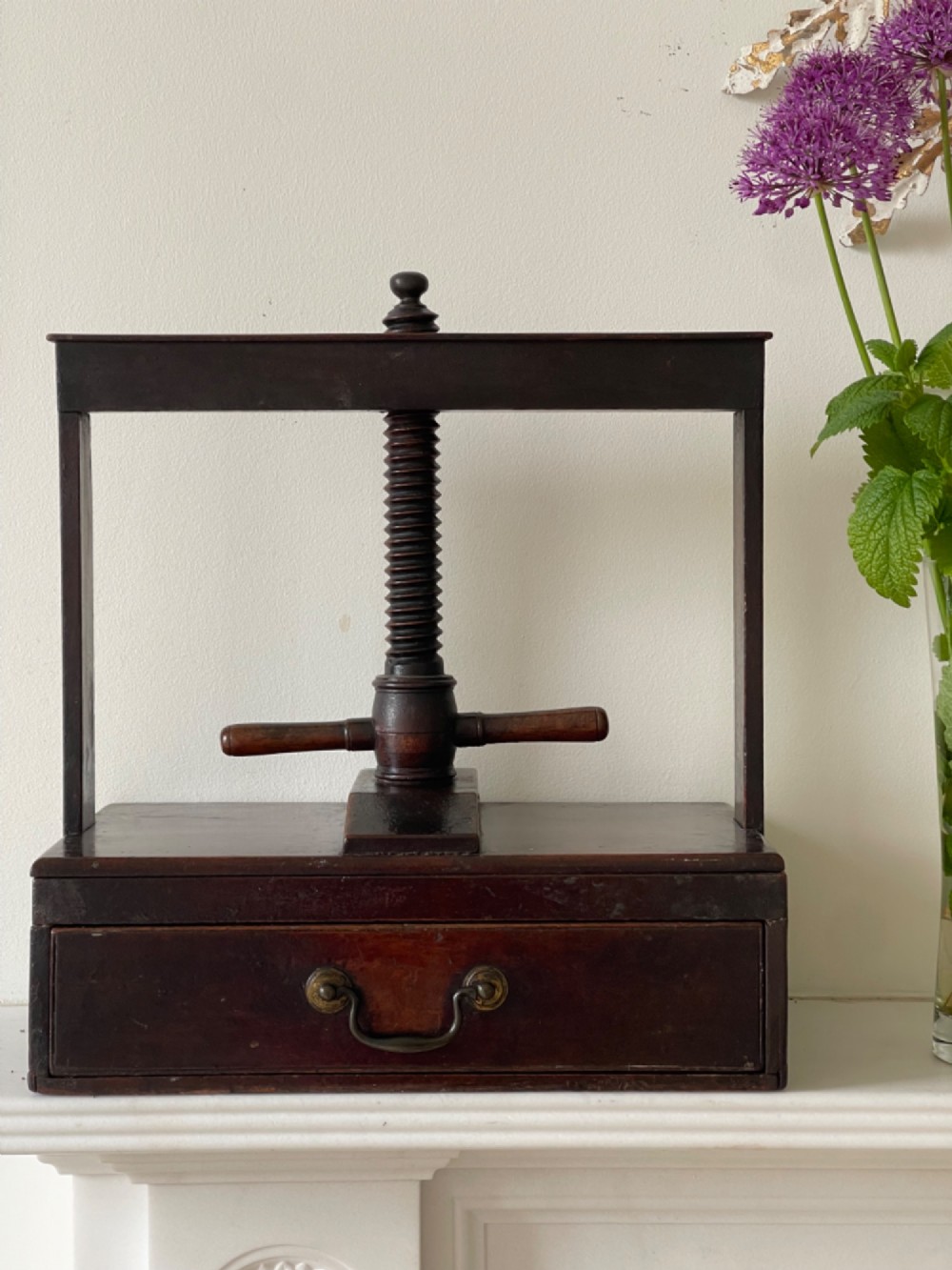 An Antique Georgian Book Press View V