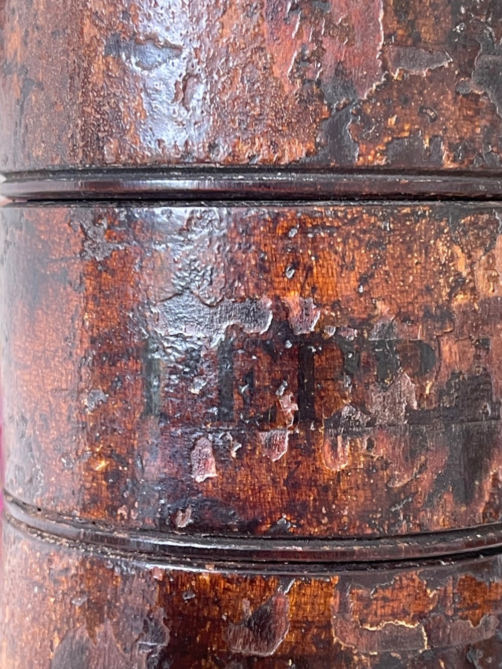 An Antique Five Tier Spice Tower - great finish View II