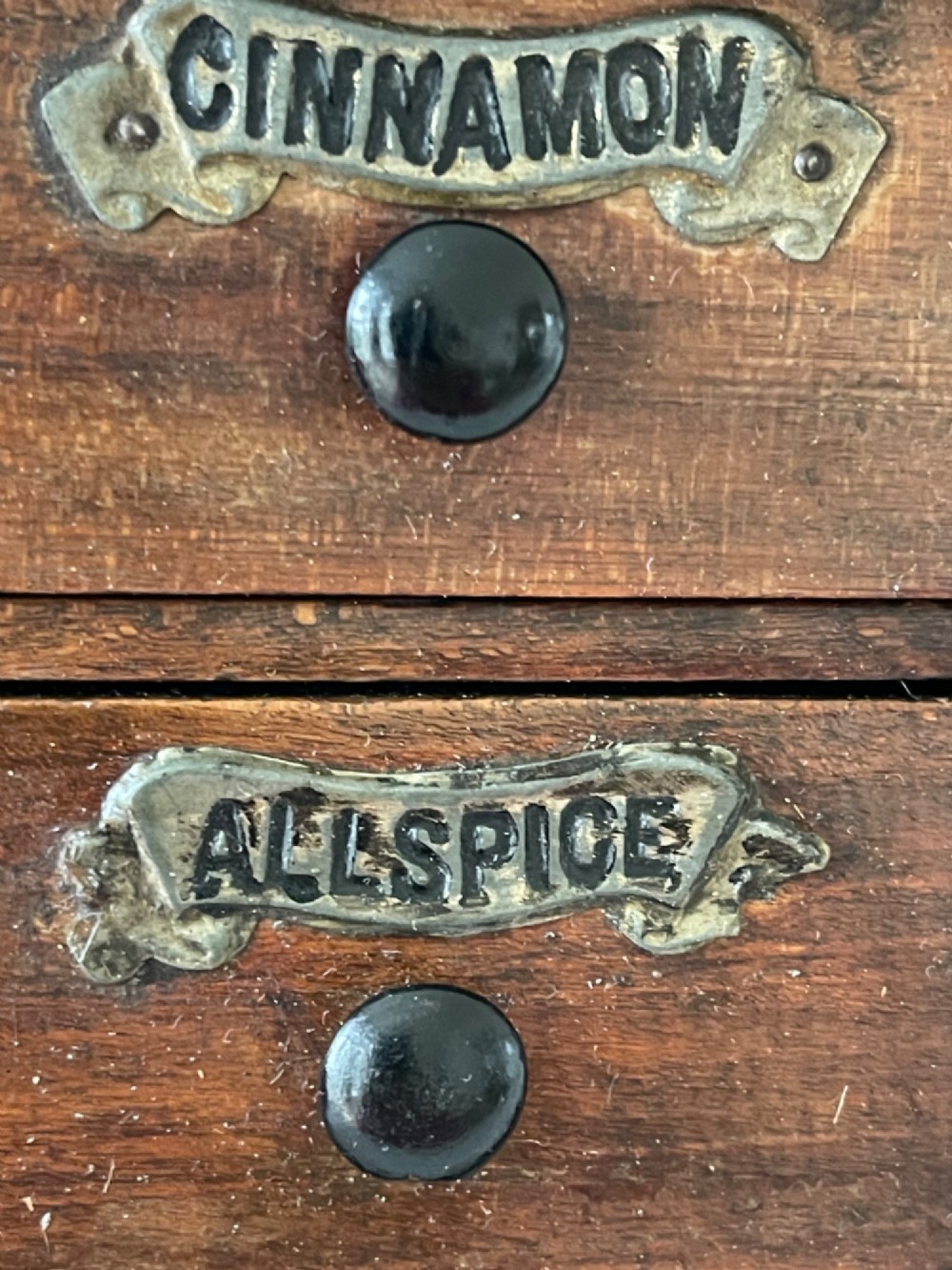 Antique Spice Drawers View II