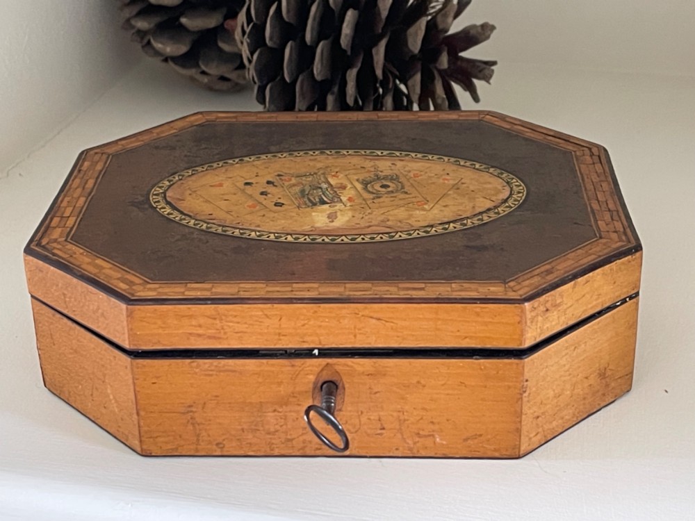 A Georgian Games Box - with contents View III
