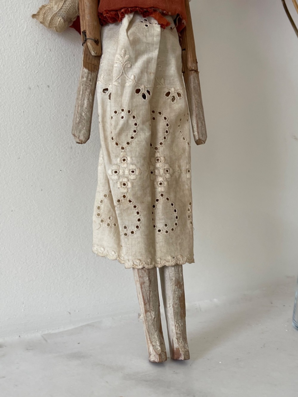 An Antique Grodnertal Doll View IV