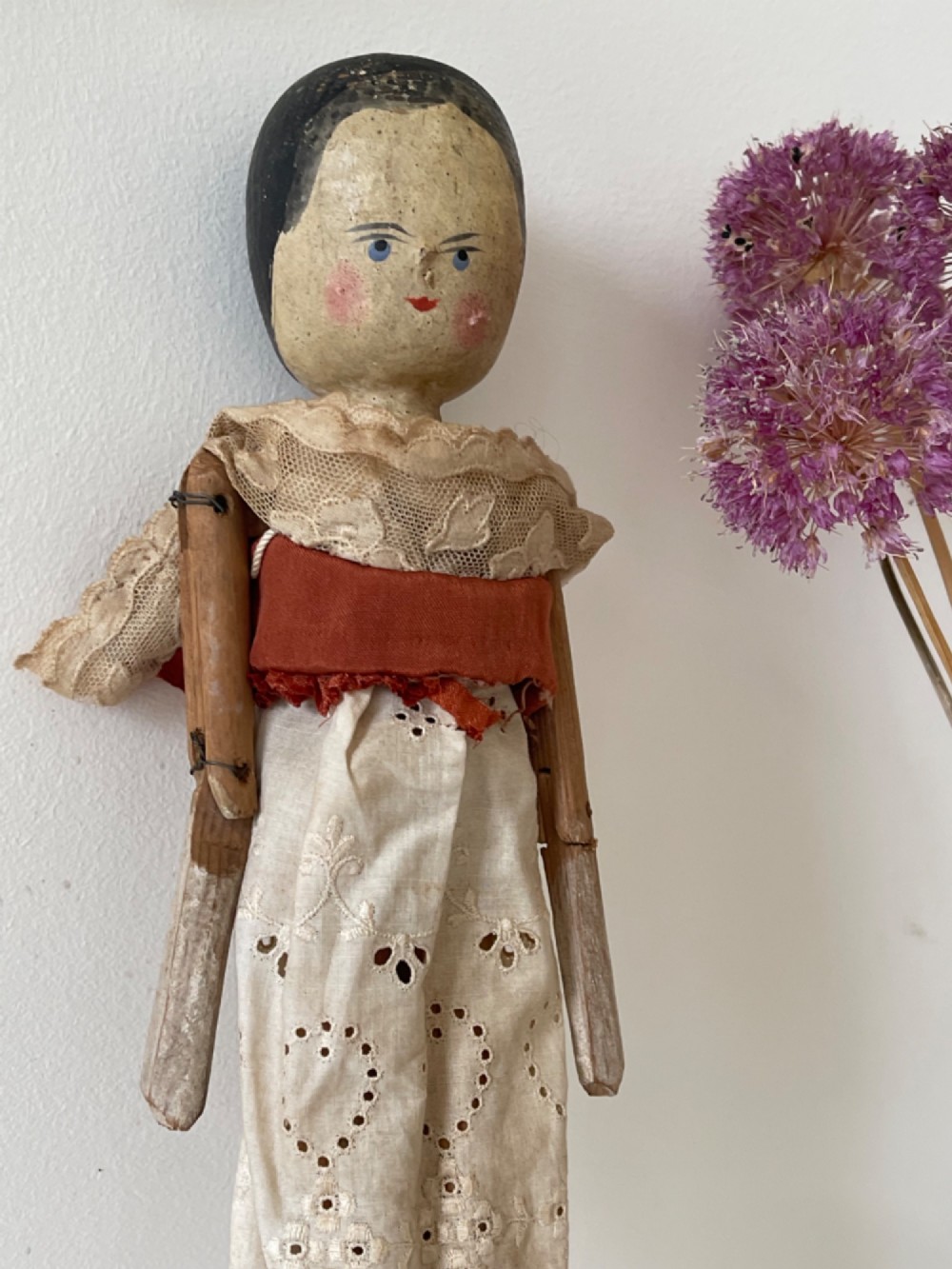 An Antique Grodnertal Doll View V