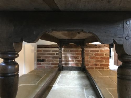 EARLY 17THC OAK REFECTORY TABLE - ADDITIONAL PHOTO 9
