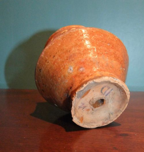 17TH 18TH C DUTCH SLIPWARE STRAWBERRY JAR - ADDITIONAL PHOTO 5