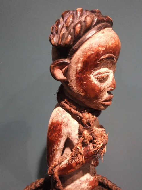 ANTIQUE AFRICAN FERTILITY FIGURE FROM GABON C19301940 - ADDITIONAL PHOTO 6