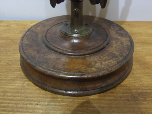 VICTORIAN MAHOGANY WOOL WINDER C1860 - ADDITIONAL PHOTO 6