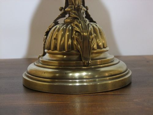 EDWARDIAN BRASS LIGHT FITTING C1910 - ADDITIONAL PHOTO 4