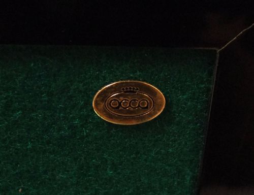 RARE 1940'S ITALIAN SILVER ENAMEL BLACK LACQUER POKER GAME BOX - ADDITIONAL PHOTO 9