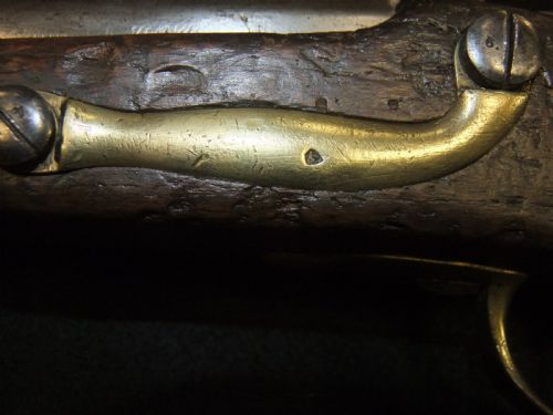 C1840'S FRENCH PERCUSSION CARBINE WITH SOCKET BAYONET - ADDITIONAL PHOTO 9