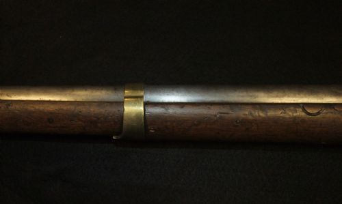 C1840'S FRENCH PERCUSSION CARBINE WITH SOCKET BAYONET - ADDITIONAL PHOTO 10