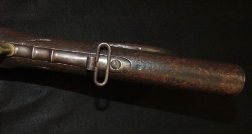 C1840'S FRENCH PERCUSSION CARBINE WITH SOCKET BAYONET - ADDITIONAL PHOTO 15