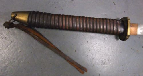WWII JAPANESE OFFICERS CHINGUNTO KATANA - ADDITIONAL PHOTO 4