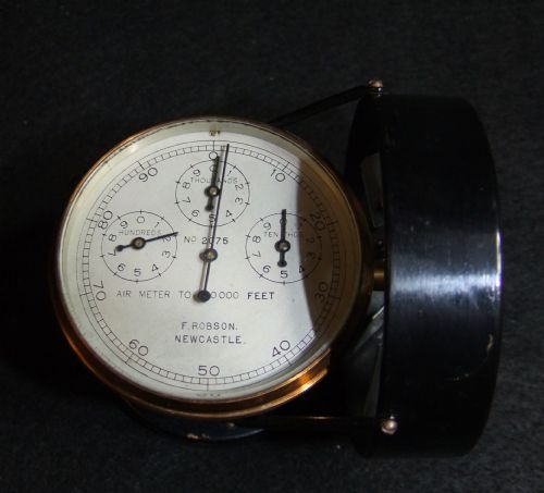 19TH C CASED HIGH SPEED ANEMOMETER BY F ROBSON NEWCASTLE - ADDITIONAL PHOTO 5