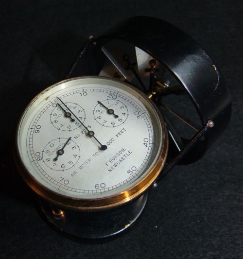 19TH C CASED HIGH SPEED ANEMOMETER BY F ROBSON NEWCASTLE - ADDITIONAL PHOTO 6