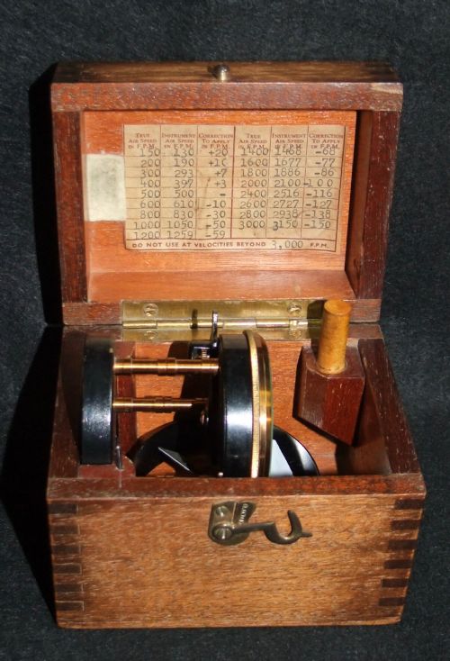 19TH C CASED HIGH SPEED ANEMOMETER BY F ROBSON NEWCASTLE - ADDITIONAL PHOTO 9