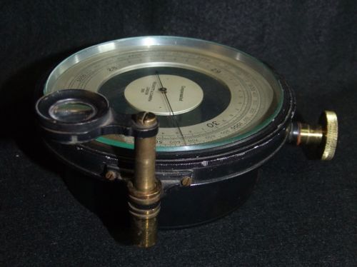 1900'S CASED COMPENSATED SURVEYING BAROMETER BY NEGRETTI ZAMBRA LONDON - ADDITIONAL PHOTO 5
