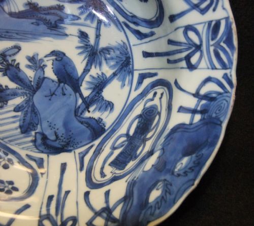LARGE CHINESE WANLI PERIOD 1563 1620 PORCELAIN KRAAK KLAPMUTS BOWL - ADDITIONAL PHOTO 8