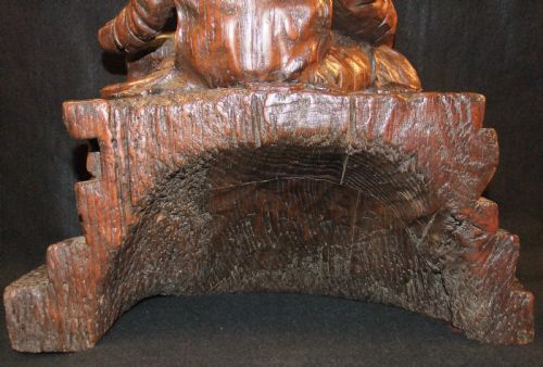 14TH15TH C OAK CARVED PIETA SOUTH GERMANYLOW COUNTRIES - ADDITIONAL PHOTO 3
