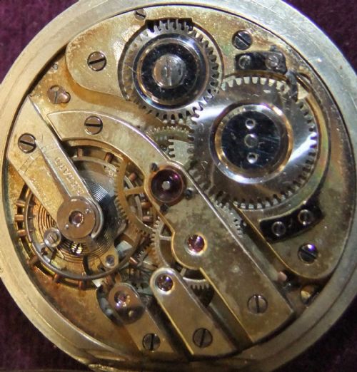 ANTIQUE SWISS PERPETUAL POCKET WATCH C1900 - ADDITIONAL PHOTO 4