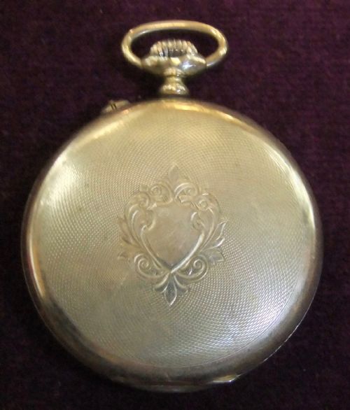 ANTIQUE SWISS PERPETUAL POCKET WATCH C1900 - ADDITIONAL PHOTO 5