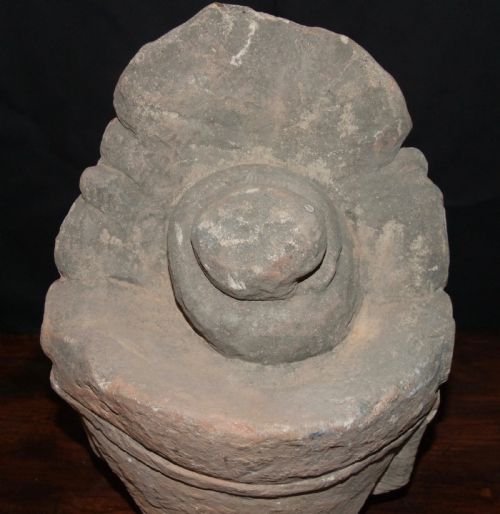 MING DYNASTY 13681644 SANDSTONE HEAD OF AVALOKITESHVARA - ADDITIONAL PHOTO 7