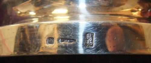 RARE LARGE 19TH C CHINESE SILVER GOBLET WITH KOI CARP BY ZEE WO C1890 - ADDITIONAL PHOTO 4