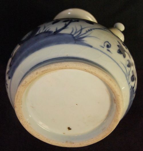 QING DYNASTY EARLY KANGXI PERIOD BLUE WHITE KENDI 16621722 - ADDITIONAL PHOTO 7